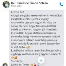 Deli Tamásné Simon Sztella vélemény