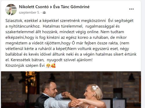 Csontó Nikolett vélemény