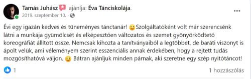 Juhász Tamás ajánlása