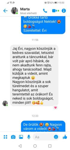 Kiss Márta vélemény-üzenet