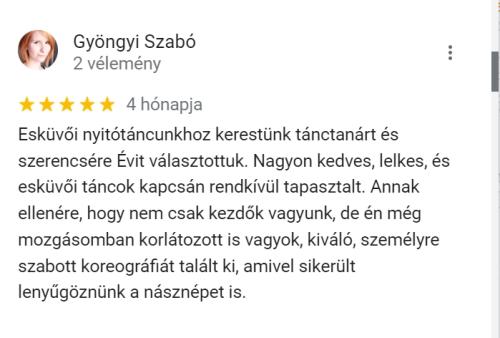 Németh Gyöngyi - ajánlás - google