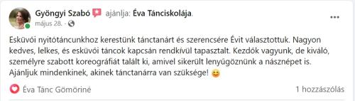 Németh Gyöngyi - ajánlás